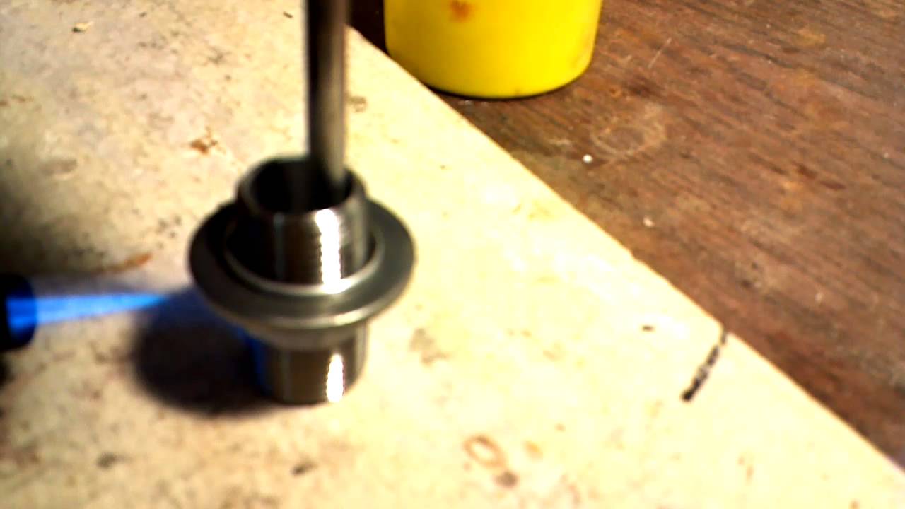 Soldering Stainless steel together.