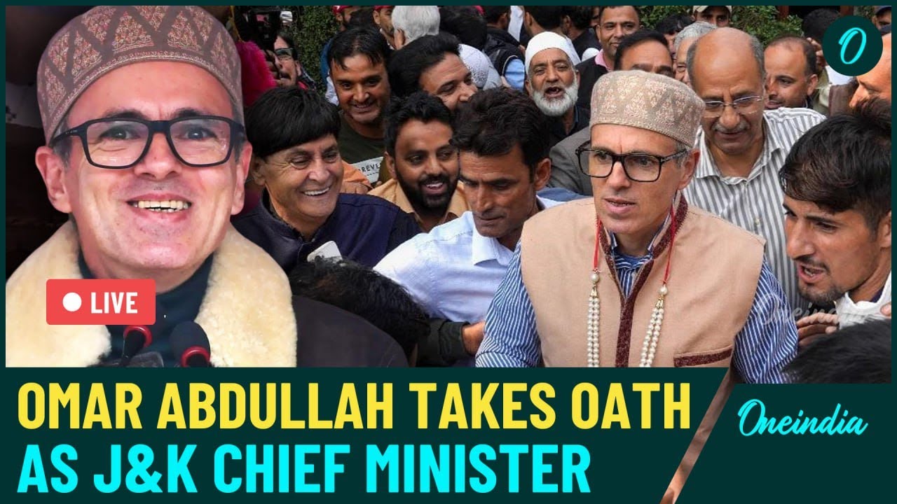 J&K LIVE | Omar Abdullah Takes Oath as Jammu And Kashmir CM, Congress MLAs to Take Oath