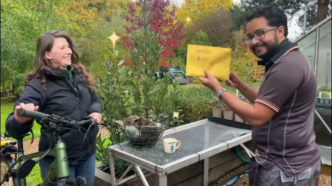 Our 50th birthday heritage seed relay!