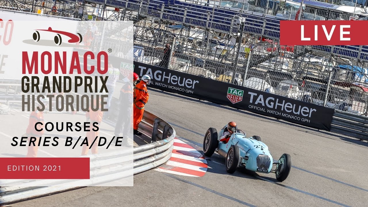 Grand Prix Monaco Historique 2021 - Courses / Races - 25/04