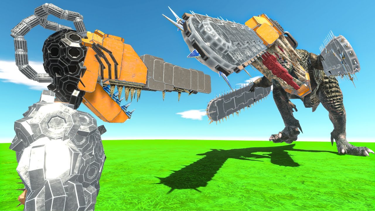 *NEW* CHAINSAW MAN FIGHTS CHAINSAW T-REX!