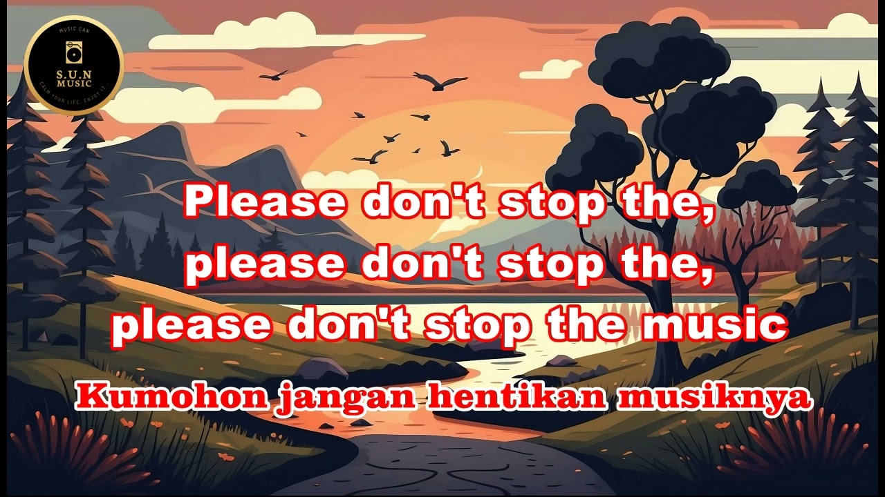 Rihanna - Don't Stop The Music{Lirik+Terjemah}