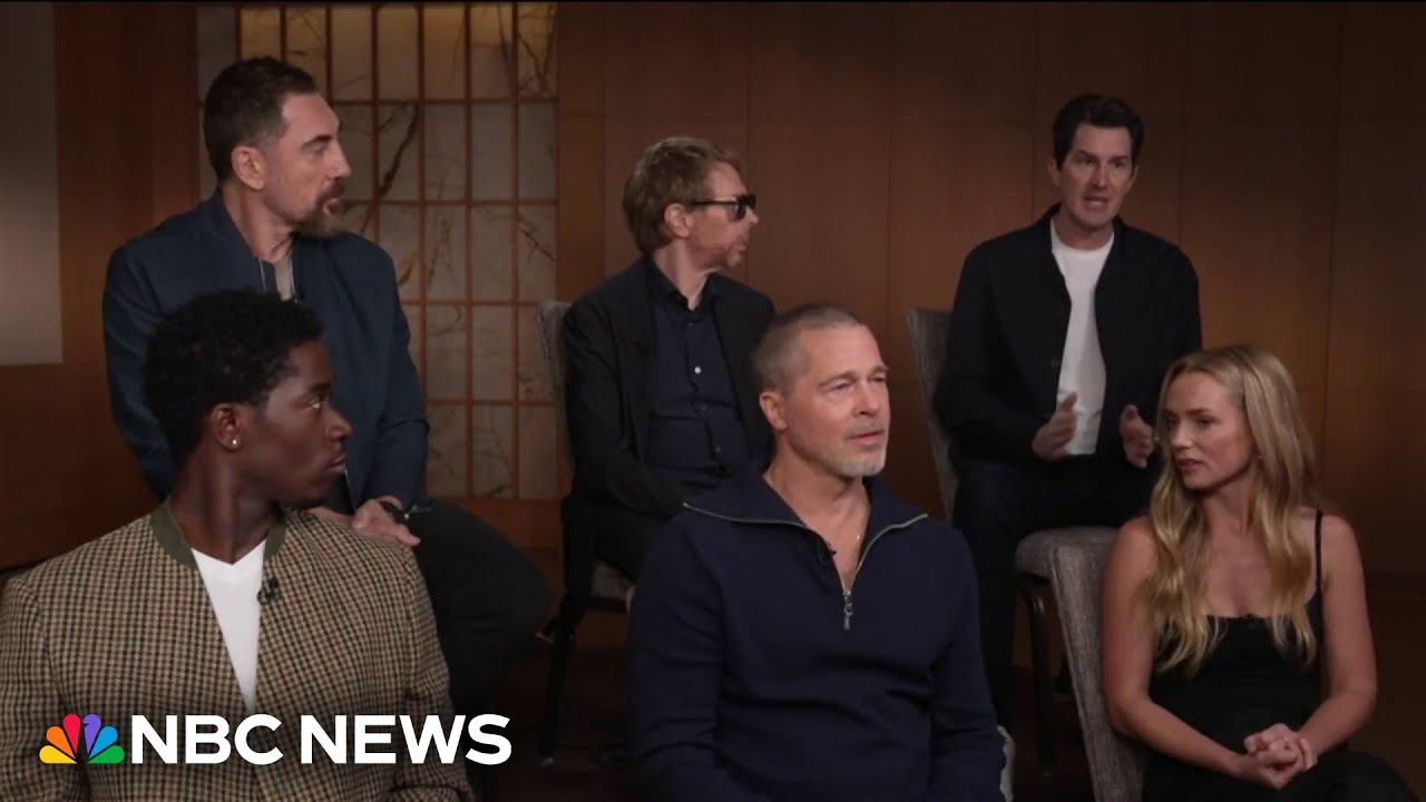 Hollywood stars in the driver's seat for new 'F1' movie