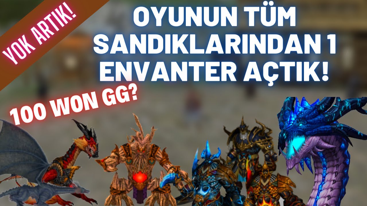 YOK ARTIK !! OYUNUN T&Uuml;M SANDIKLARINI A&Ccedil;TIK! HANGİSİ DAHA MANTIKLI? Metin2 TR Marmara #Yokartık2