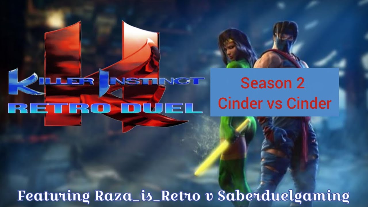 Retro Duel: Cinder vs Cinder Season 2 Killer instinct @saberduelgaming #retroduel #killerinstinct