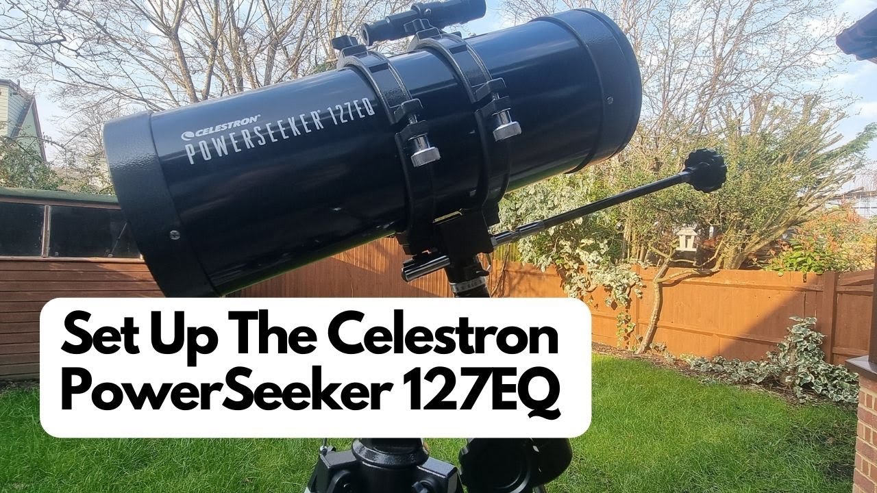 How To Set Up The Celestron PowerSeeker 127EQ - Step by Step 🔭
