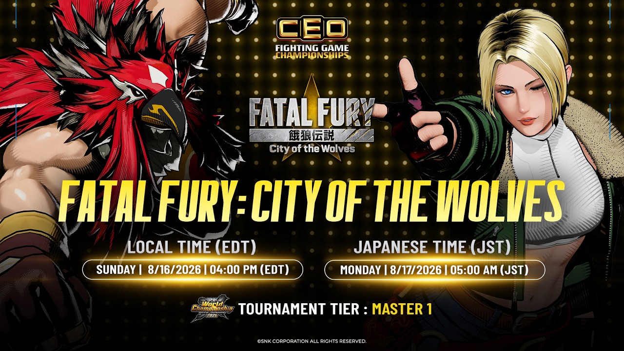 CEO 2026 | FATAL FURY: CotW | TOP 8