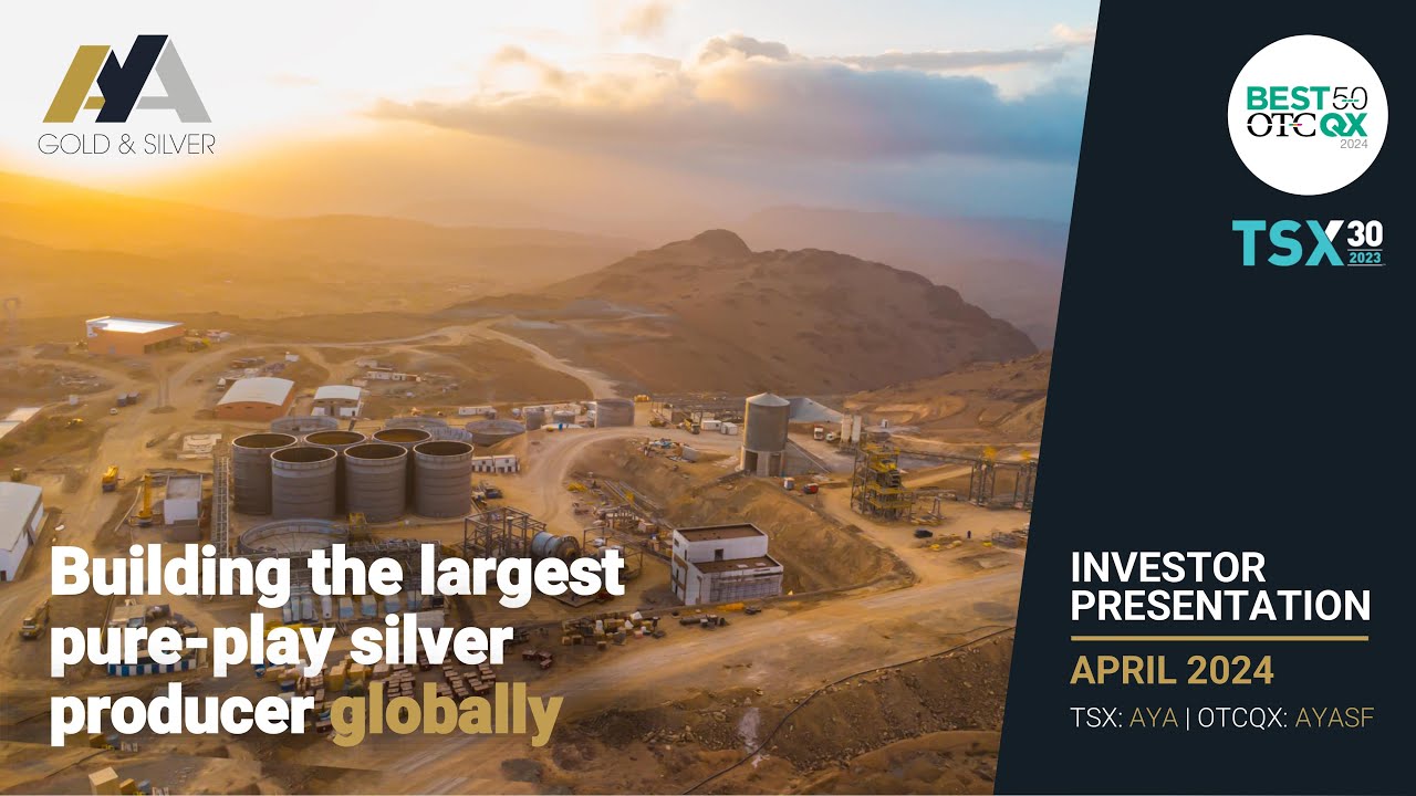 Aya Gold & Silver Inc. (OTCQX: AYASF | TSX: AYA): Virtual Investor Conferences