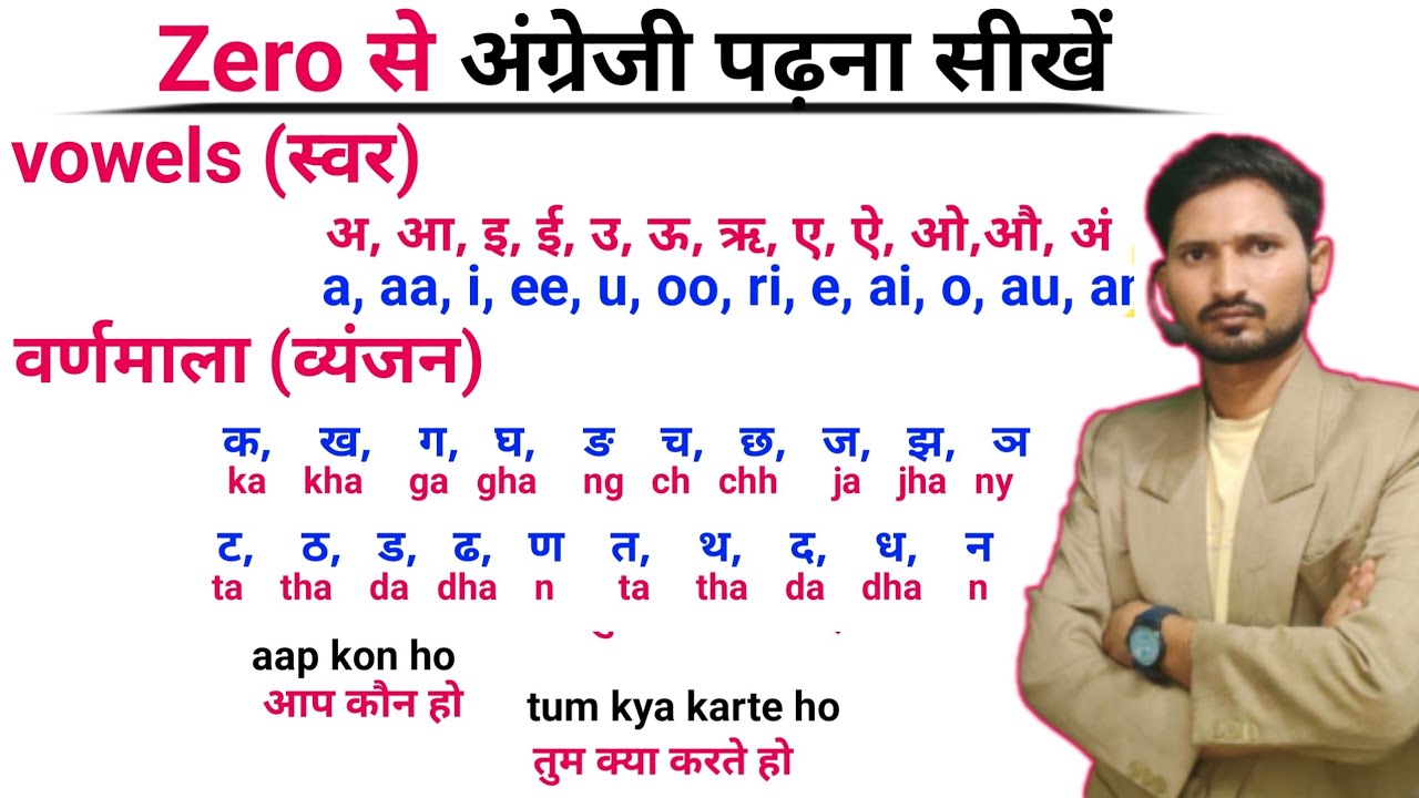 अंग्रेजी पढ़ना लिखना सीखें  | English padhna kaise sikhe | How to learn English | Kadir Sir