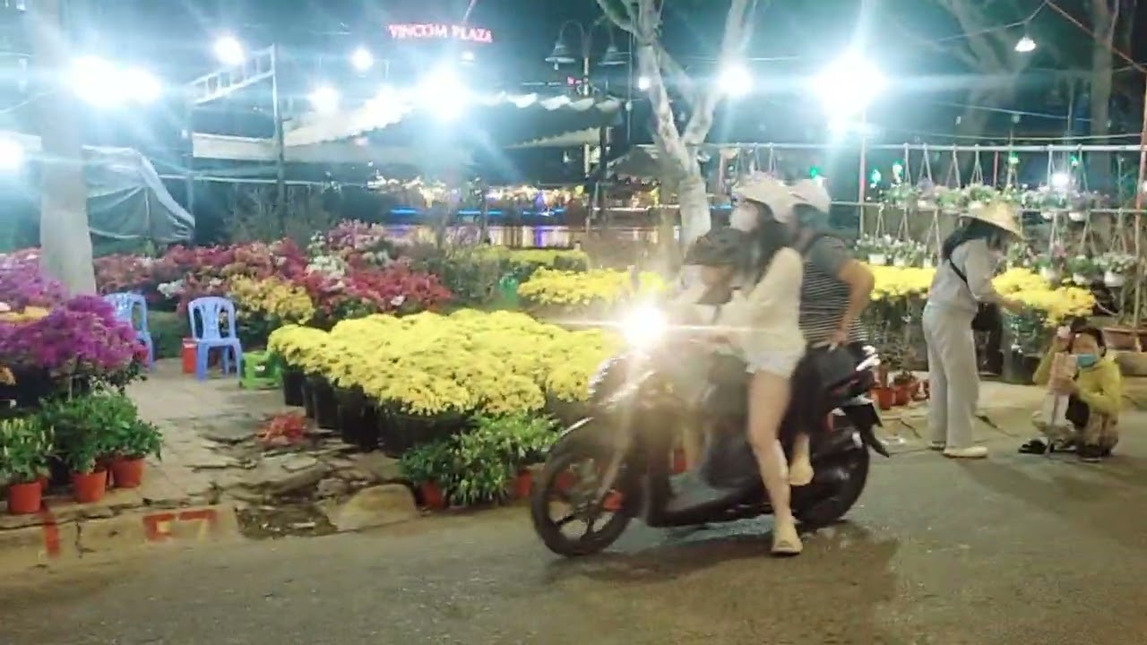 Chợ hoa Long Xuyên An Giang 6/2/26