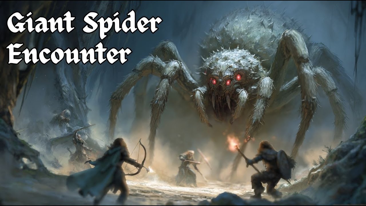 Giant Spider Battle Music | Creepy Fantasy Combat Soundtrack for D&D & RPGs