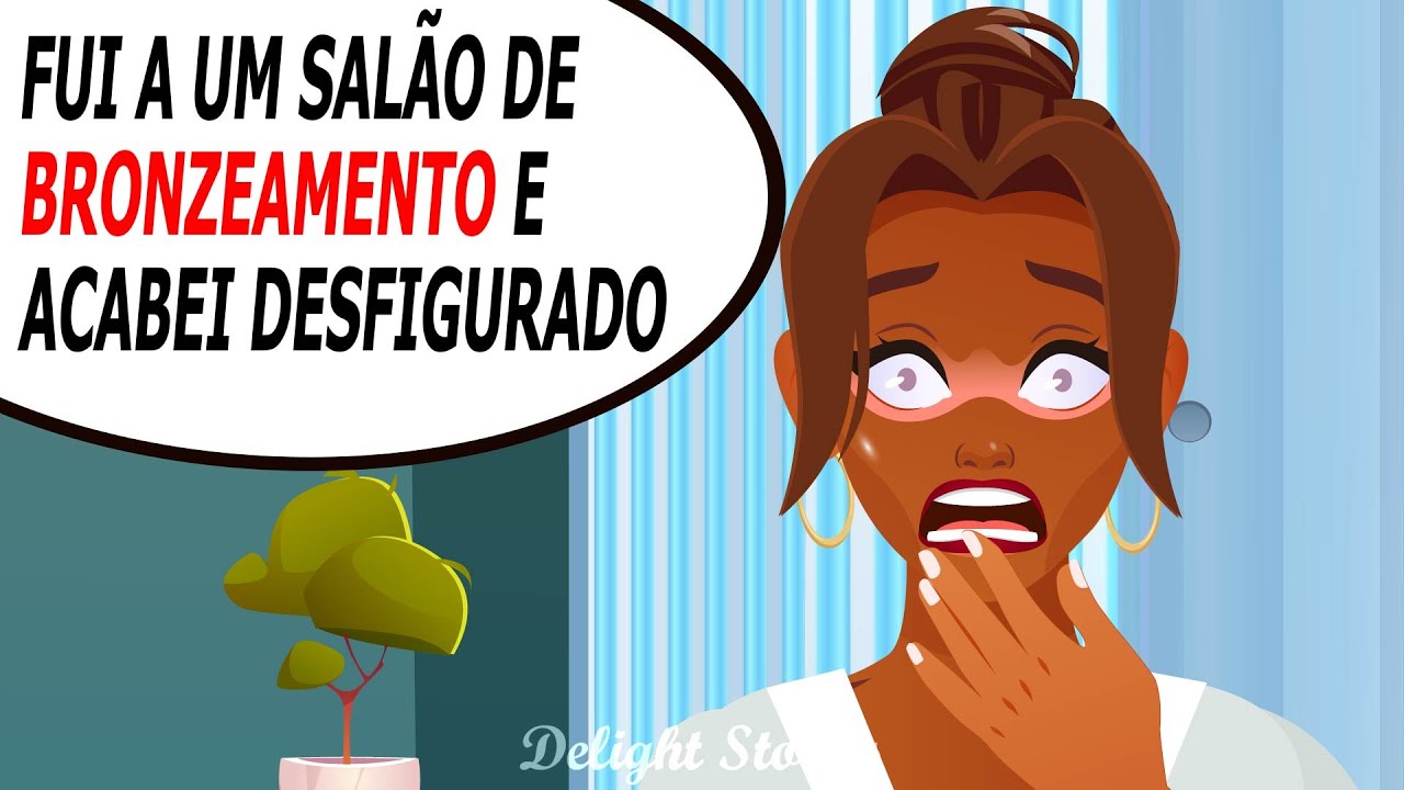 Fui a um salão de bronzeamento e acabei desfigurado