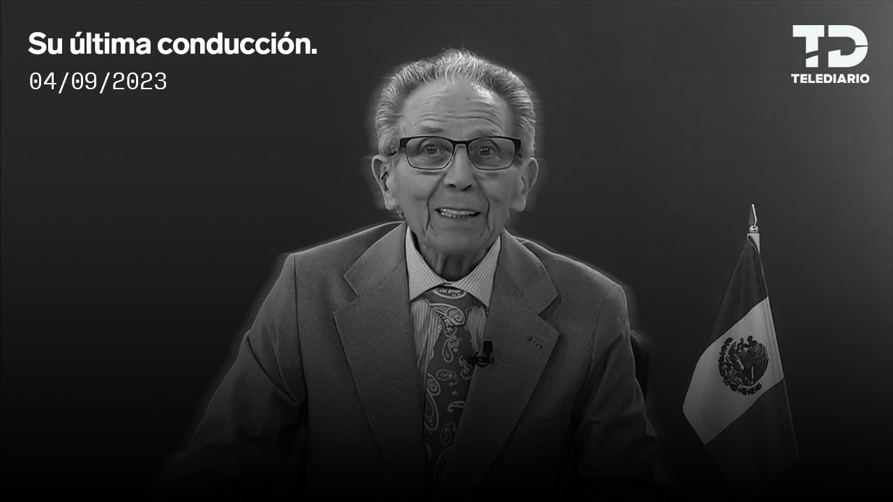 ¡El ÚLTIMO TELEDIARIO del Arquitecto Héctor Benavides!