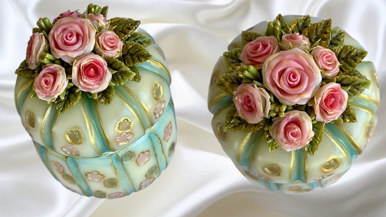 DIY/hermoso JOYERO en porcelana fría con recipiente reciclado/ detalles para vender o regalar