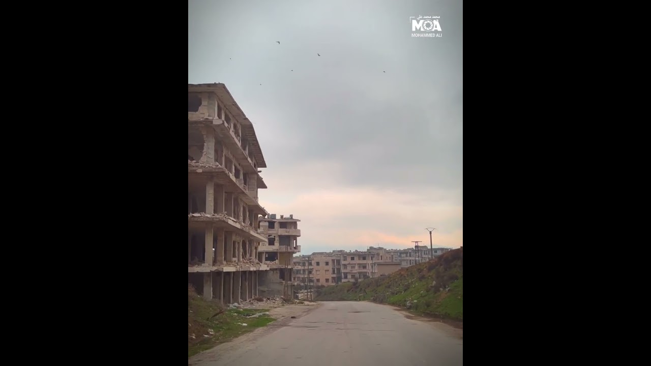 لن تشاهد اجمل من هذه الجولة في سوريا ادلب مدينة جسر الشغور الحرة