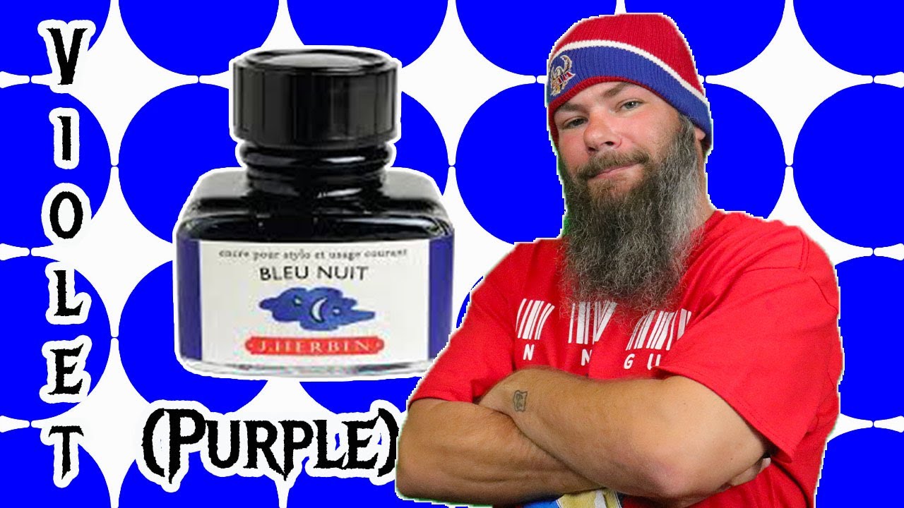 J  Herbin Poussière de lune Fountain Pen Ink #fountainpenink #fountainpens