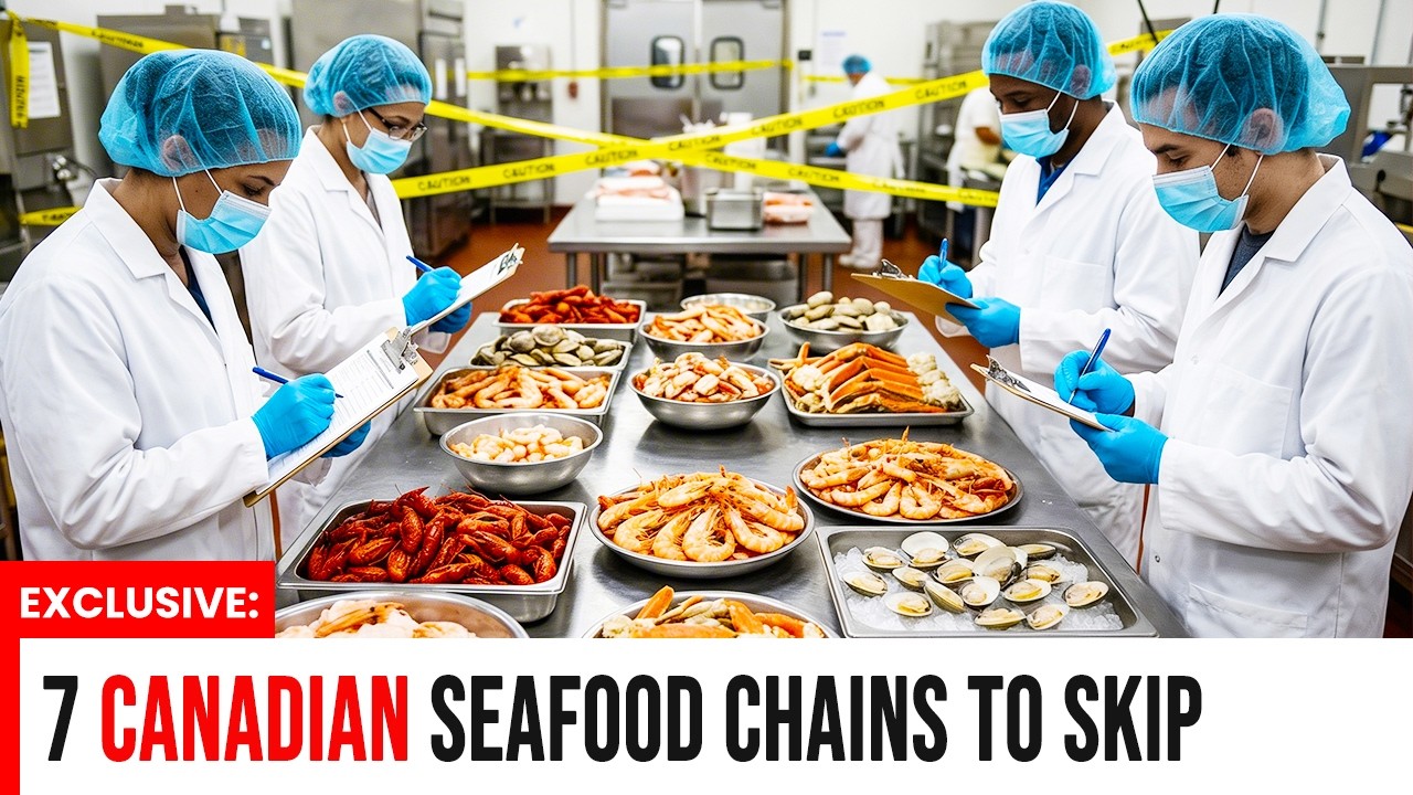 Не ешьте в этих 7 канадских ресторанах морепродуктов.