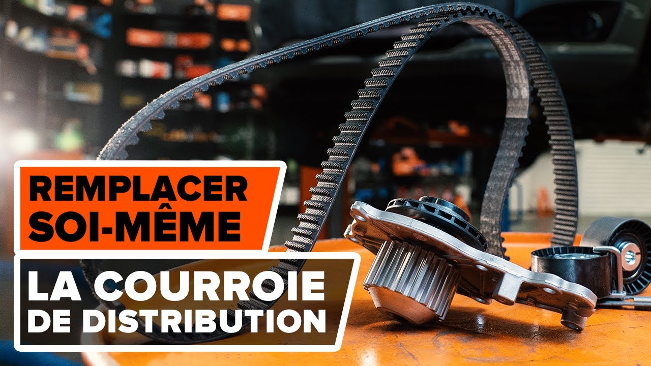 Comment remplacer kit de distribution et pompe à eau sur PEUGEOT 307 (3H) [TUTORIEL AUTODOC]