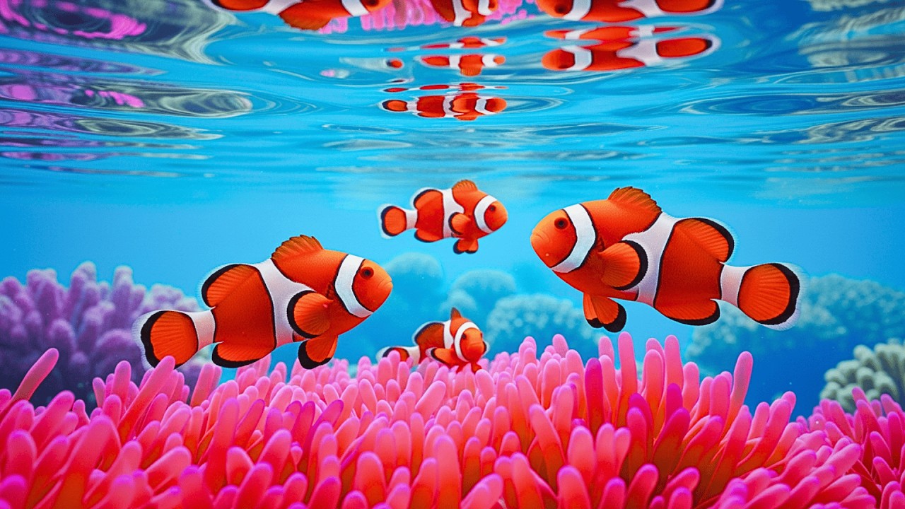 The Best 4K Aquarium 🐠 Discover Stunning Jellyfish,Vibrant Coral Reefs & Exotic Ocean Life
