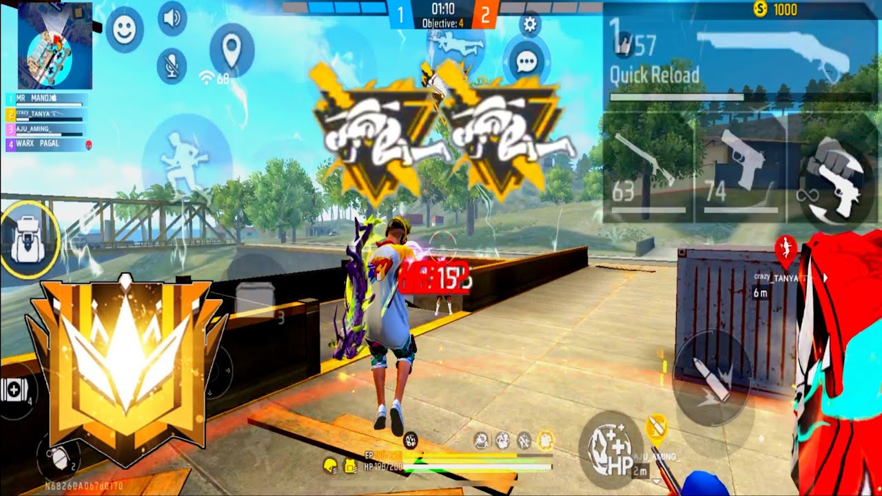 CSR GRANDMASTER | Op Gameplay | Free Fire CS rank |  Free Fire Clash Squad | Free Fire | Free Fireff