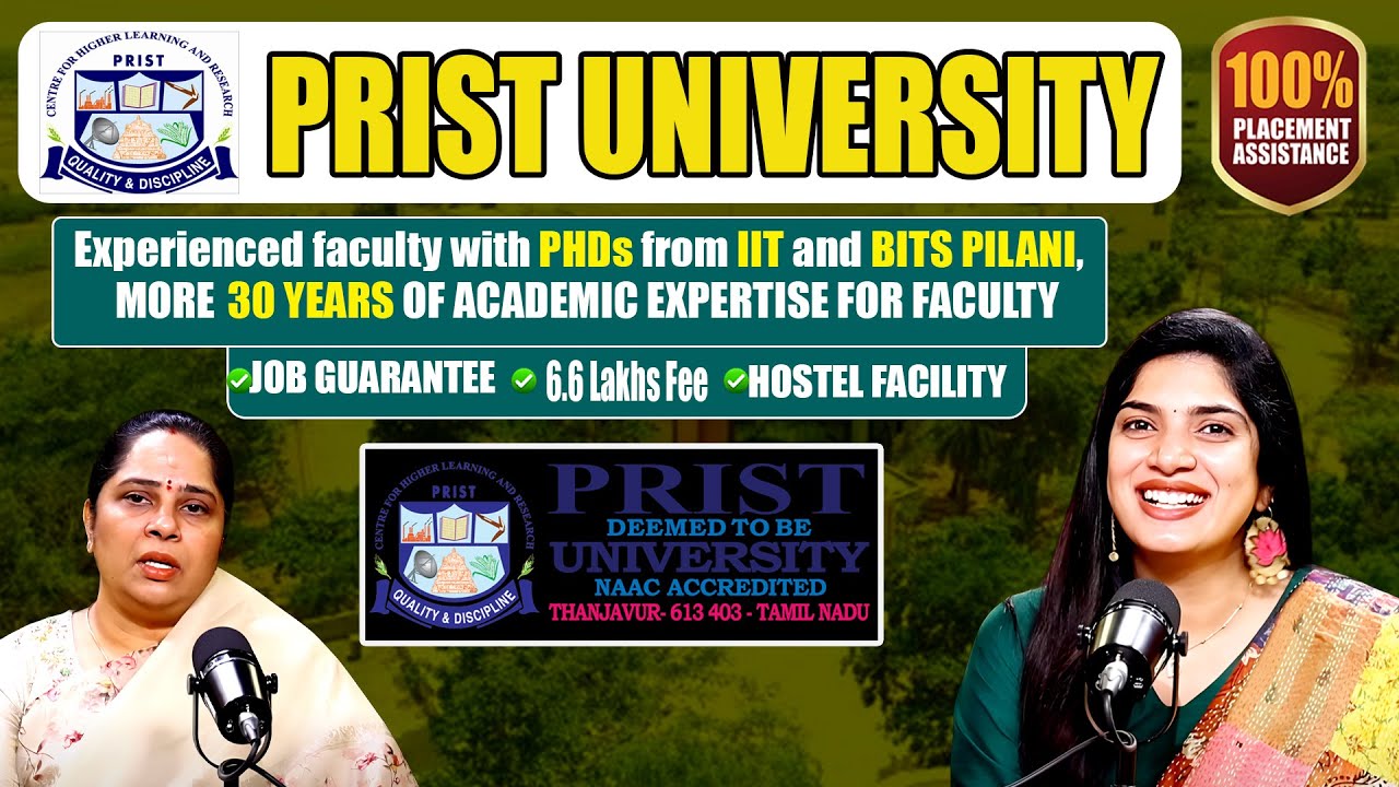 Prist University Tour | Best University for Upcoming Students | iDream Campus