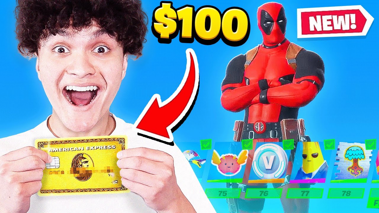 Kid Spends $100 On Season 2 *MAX* Battle Pass With Brother's Credit Card! (Fortnite)