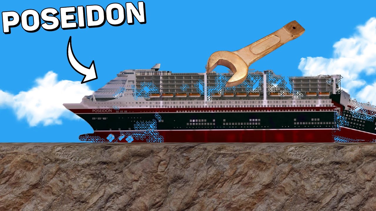 I Saved the Poseidon After the Wreck and Restored It | Floating Sandbox