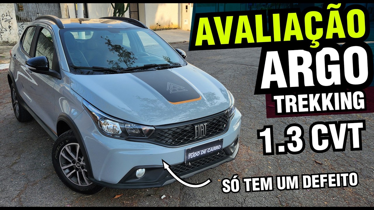 Avalia&ccedil;&atilde;o Fiat Argo Trekking 1.3 CVT - Vale a pena em 2024? A melhor vers&atilde;o, mas....