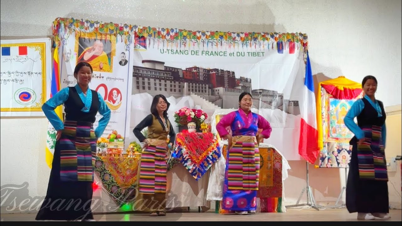 U-TSANG  Yarkyi Party Paris Gorshey  Tibetan  part  2.   4K Quality 09/08/2025