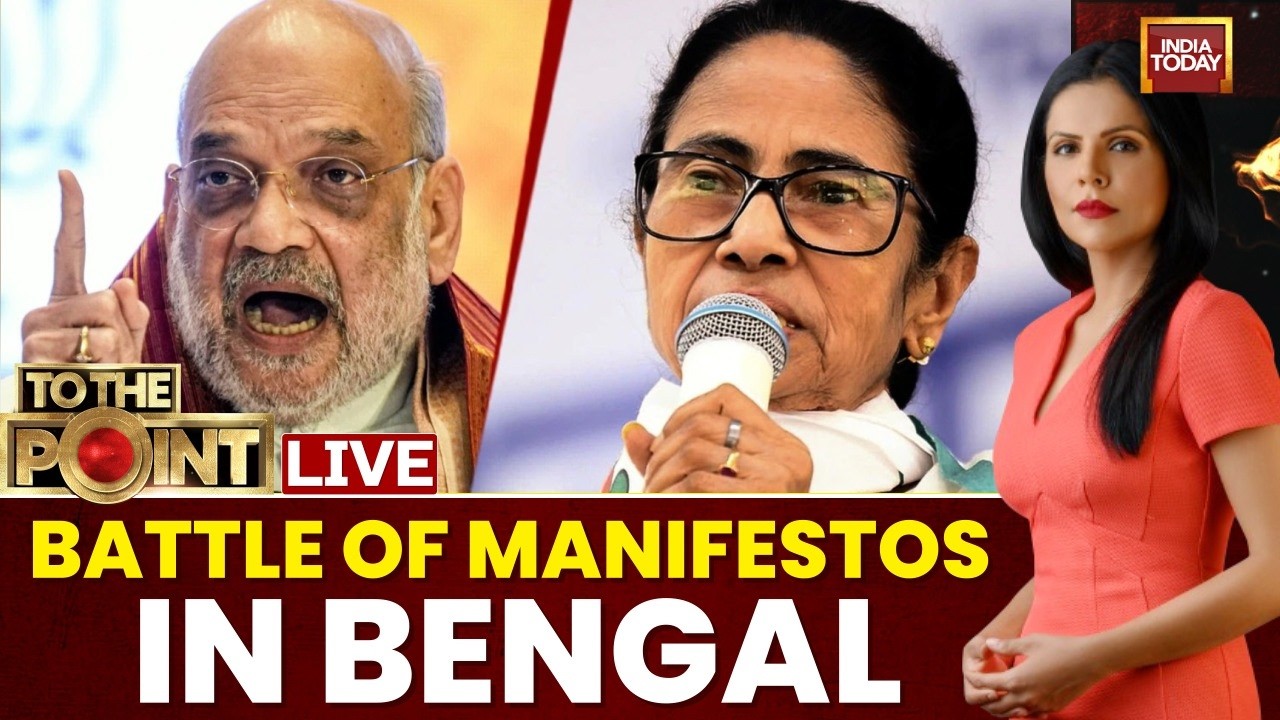 West Bengal Elections Live: Amit Shah Vs Mamata Banerjee | Battle Of Manifestos In Poll Bound Bengal