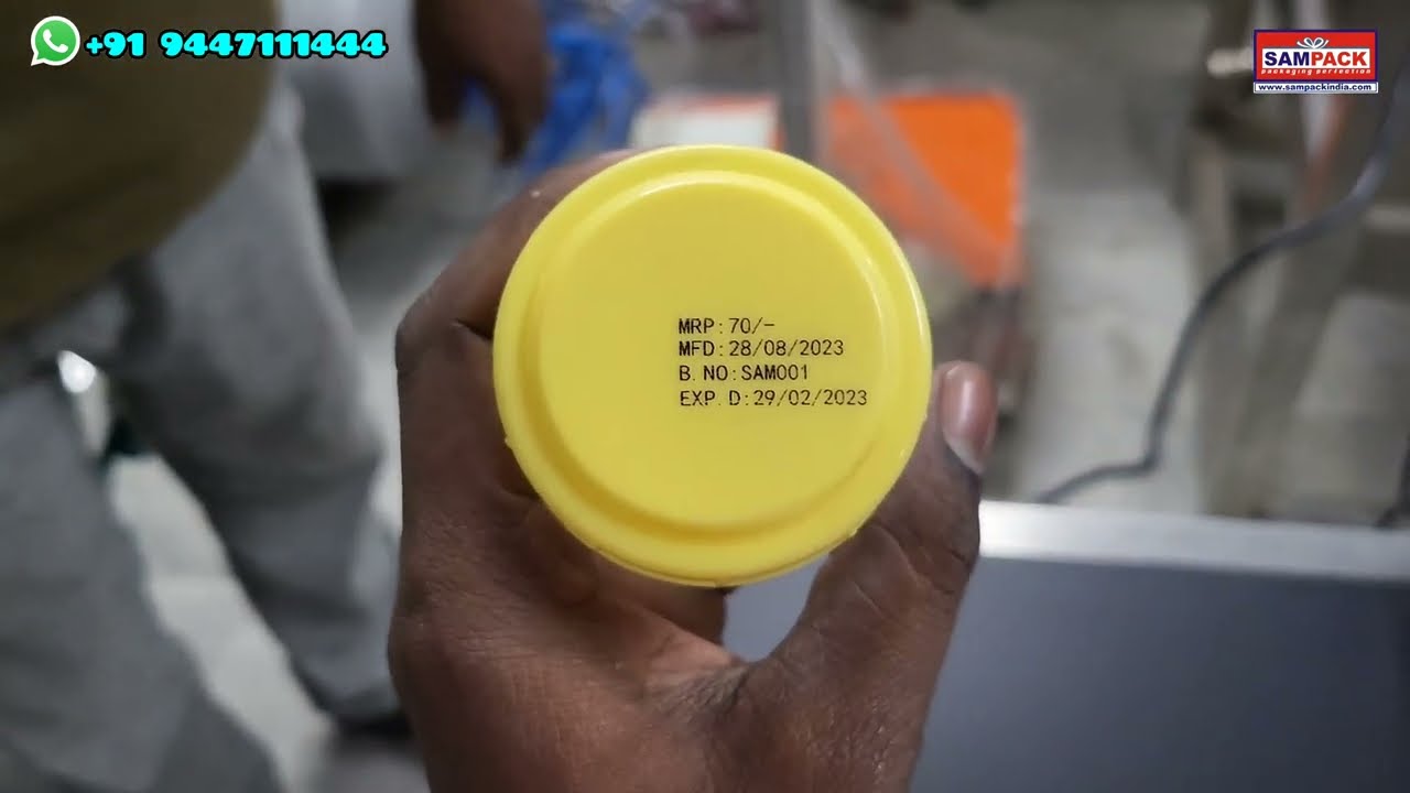 Batch Coding Machine  For Bottles |  Low Cost Inkjet Coding machine For Pet bottles
