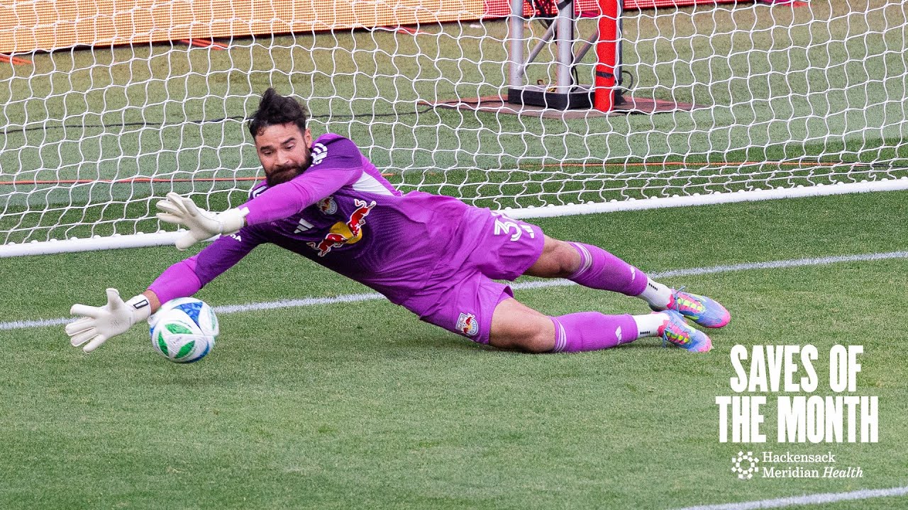 New York Red Bulls Saves of the Month | April 2025 | Carlos Coronel Highlights