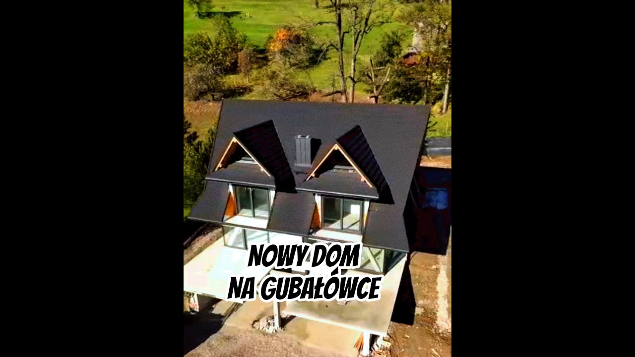 Nowy dom na Gubał&oacute;wce z widokiem na Tatry #dom #nieruchomosci #zakopane #siewierski