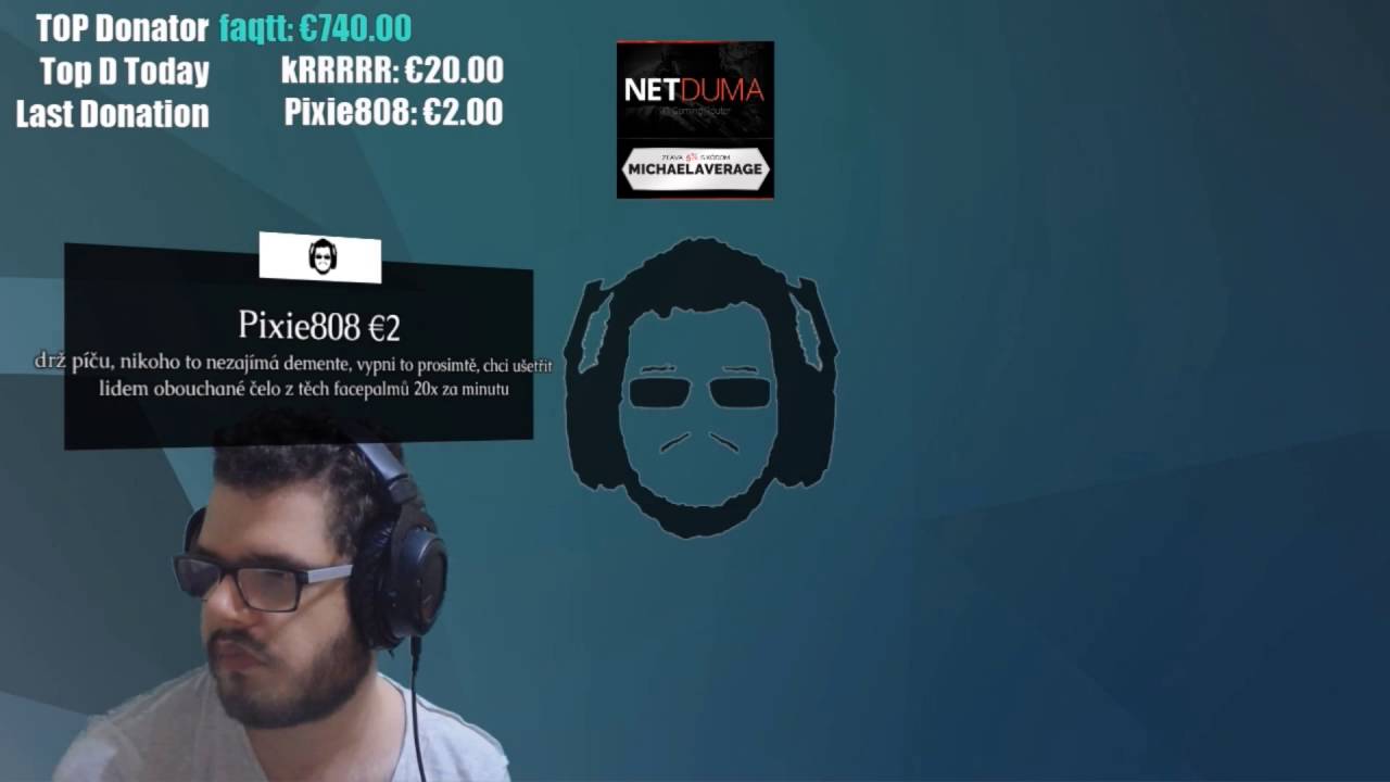 MichaelAverage a totálne savage donate