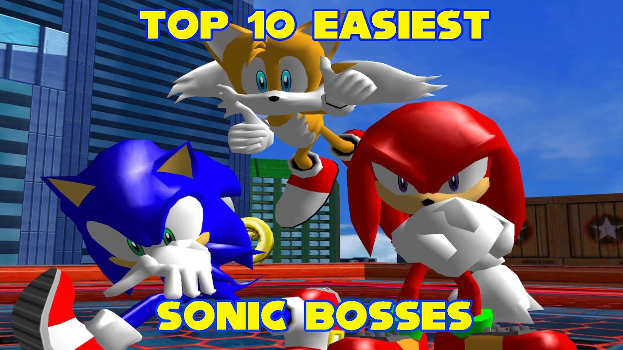 Top 10 Easiest Sonic Bosses!!