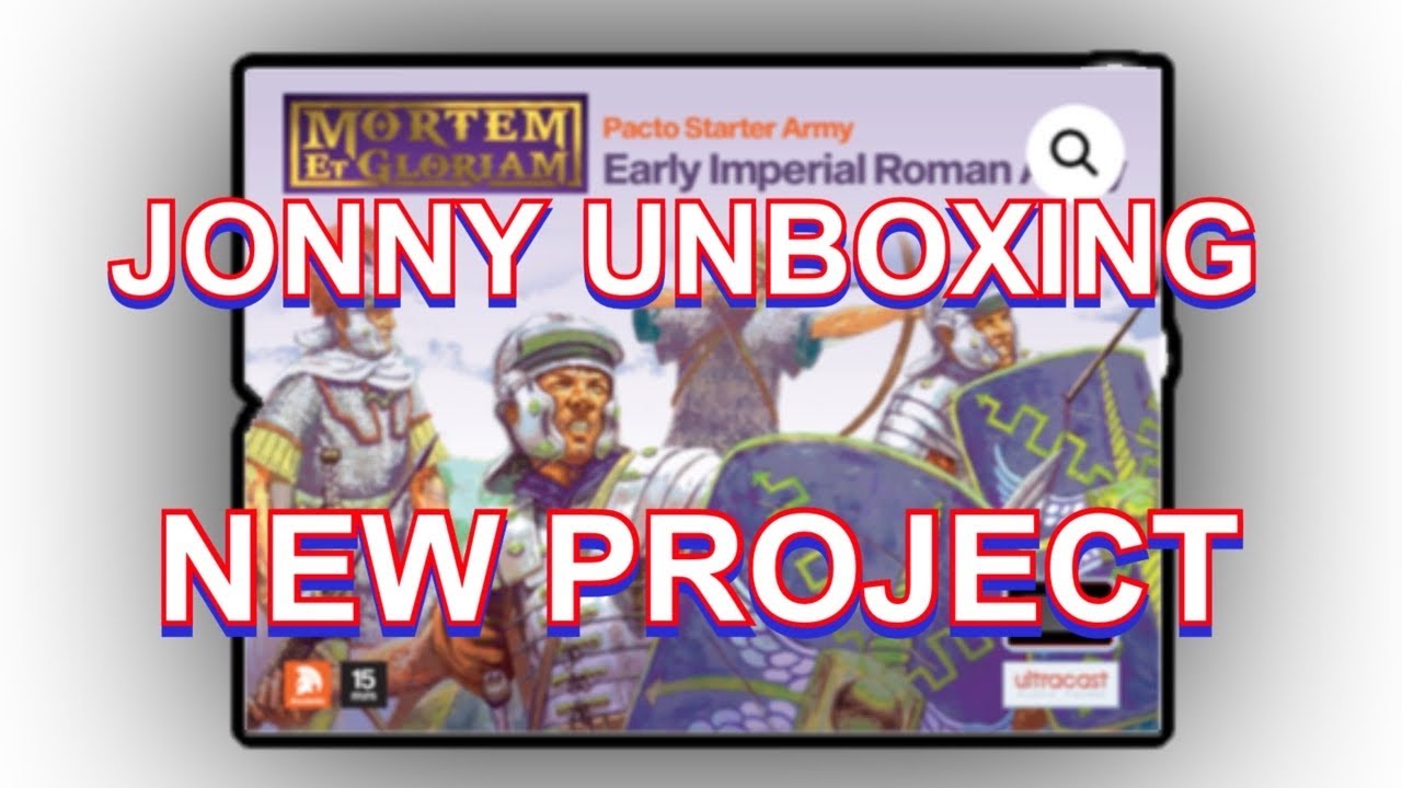 Jonny Unboxing: start of a new project