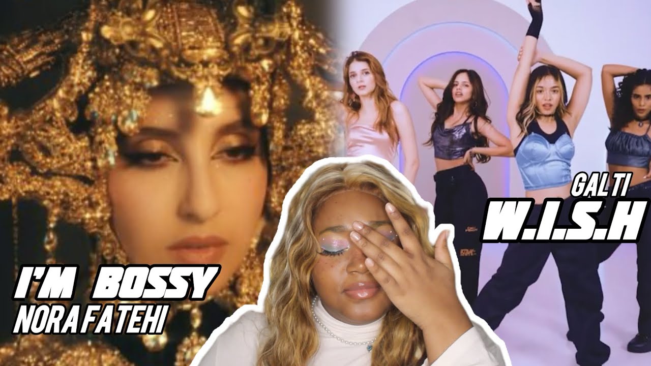 NORA FATEHI IM BOSSY & W.I.S.H. GALTI DANCE PRACTICE REACTION | SO GOOD!
