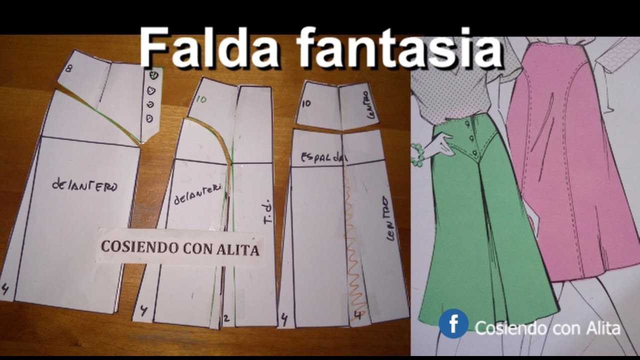 Tutorial - Falda fantasia