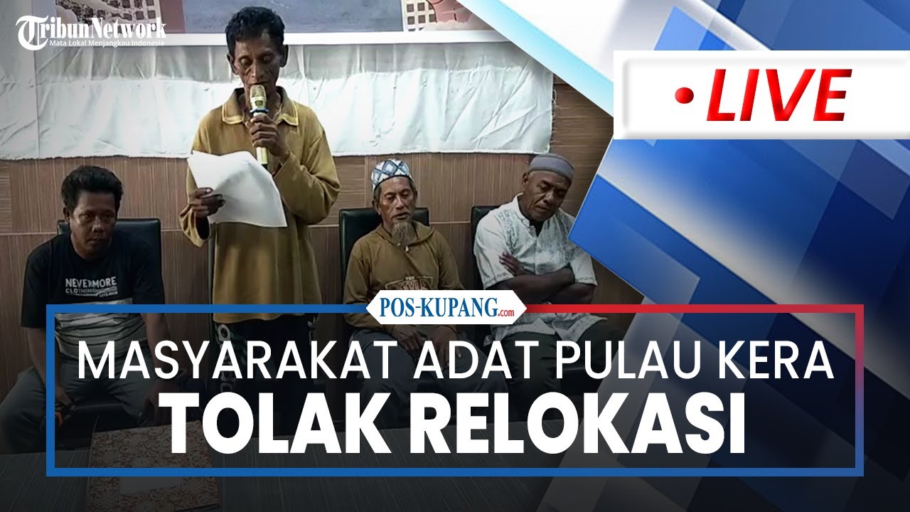 🔴LIVE: Komunitas Masyarakat Adat Pulau Kera Tolak Relokasi Warga Pulau Kera & Pembangunan Villa