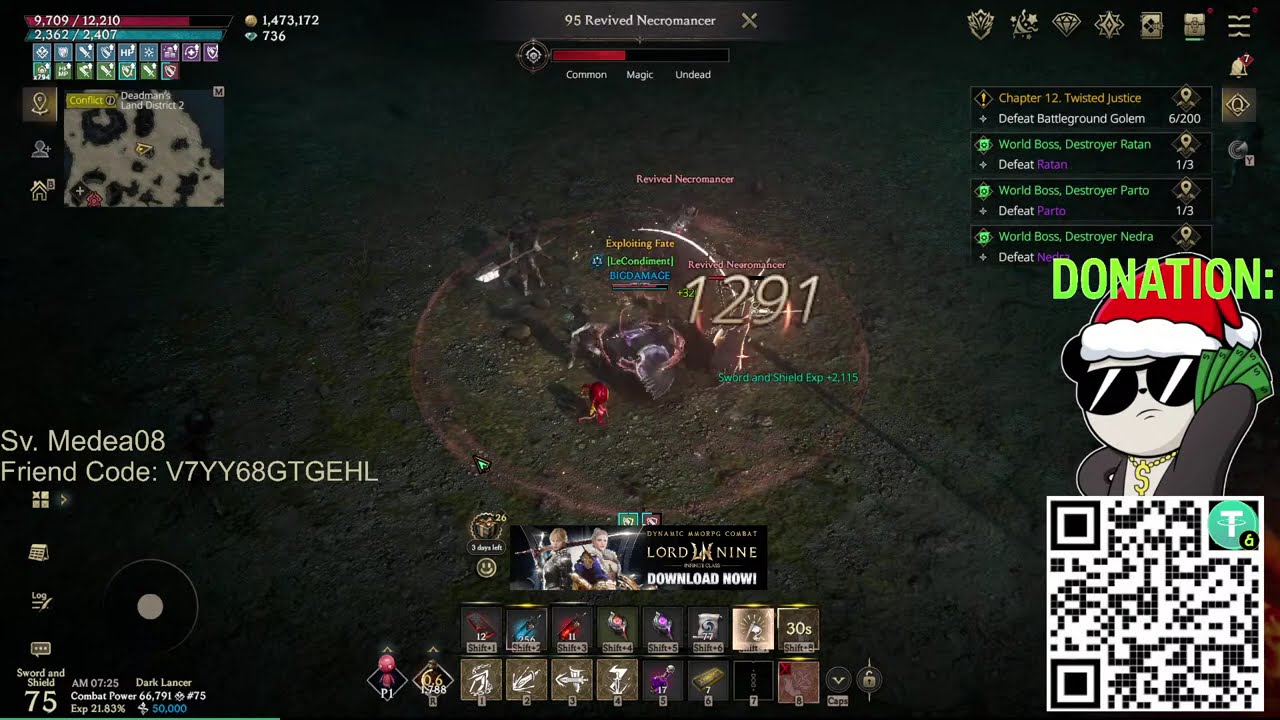 [ENG/FIL] Lord Nine : Infinite Class - EP71 BEST L9 PLAYER | Medea08 #LORDNINE