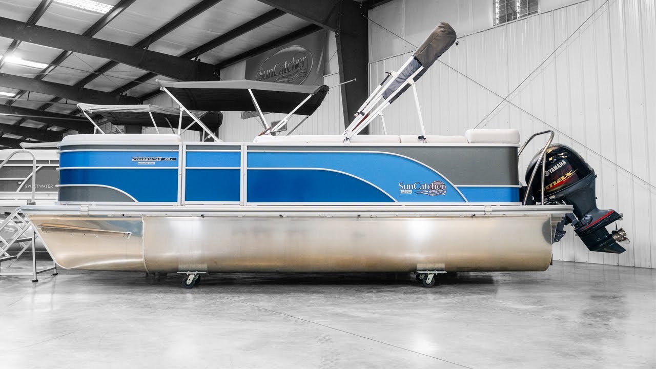 This Pontoon is FOAM FILLED?? 2024 Suncatcher Select Series 20C Walkthrough