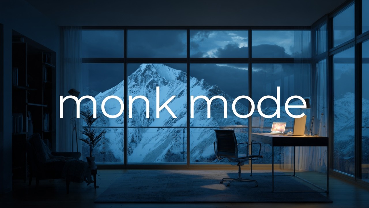 Enter Monk Mode | Distraction-Free Ambient Music for Deep Work