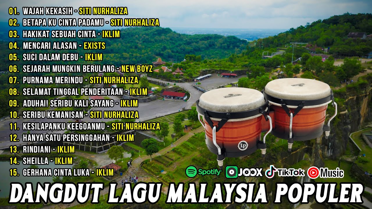 Dangdut Malaysia Terbaik Sepanjang Masa | Wajah kekasih - SITI NURHALIZA | Lagu Lama Nostalgia