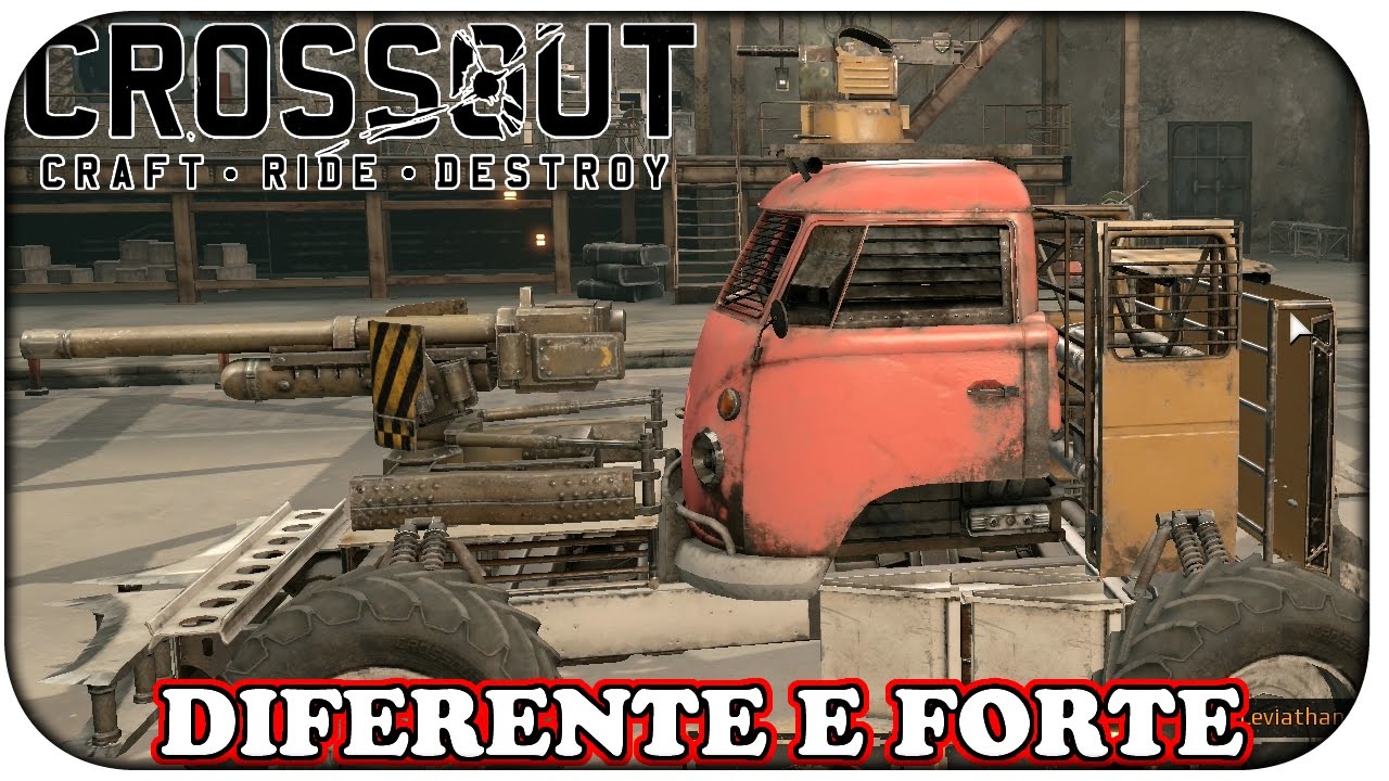 Crossout - Um carro estranho, porém poderoso e destruidor (Português PT-BR)