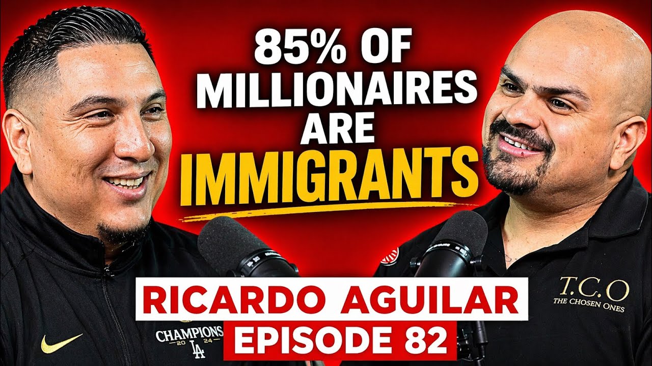 Ricardo Aguilar talks about systemic racism, immigrants being 85% of all millionaires!
