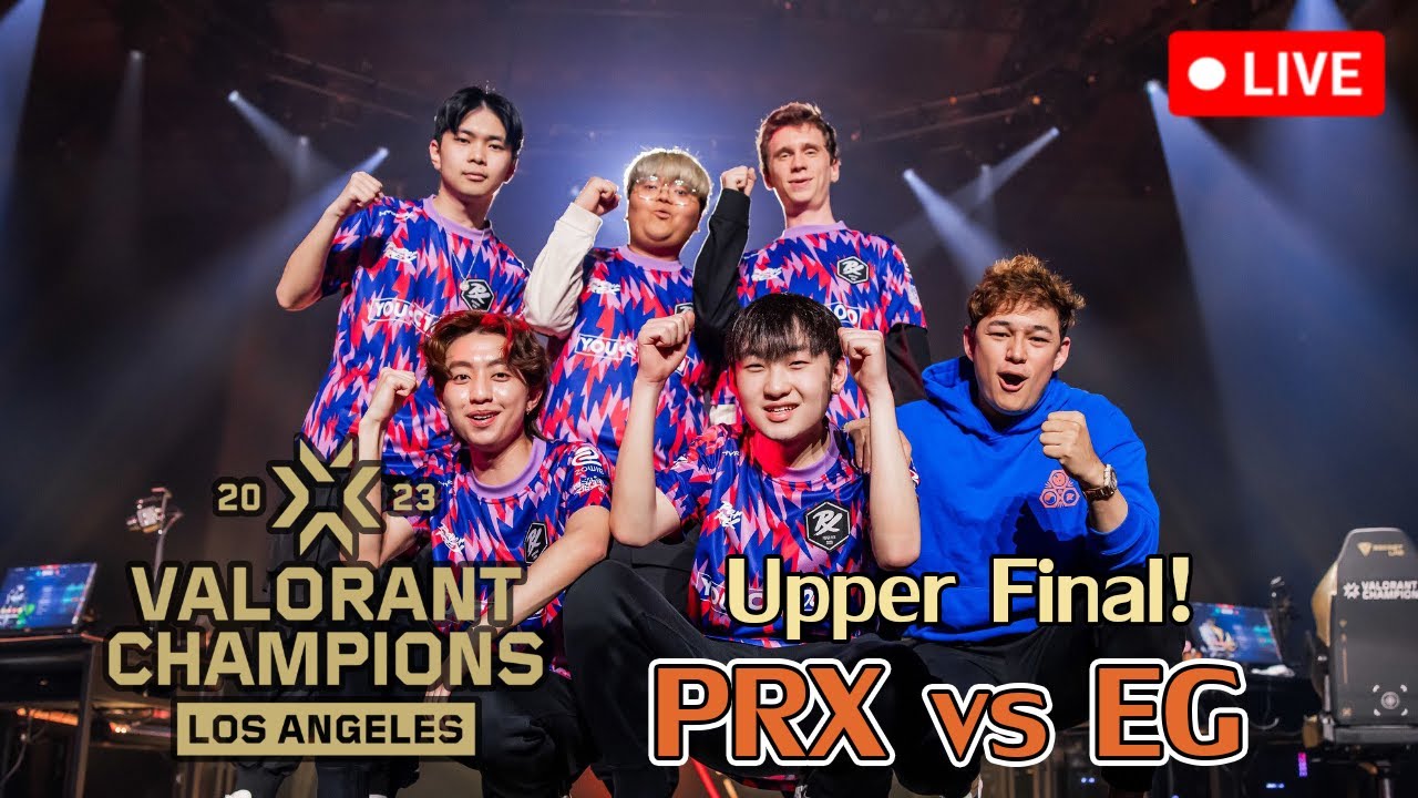 PRX vs EG - VALORANT Champions - Knockouts