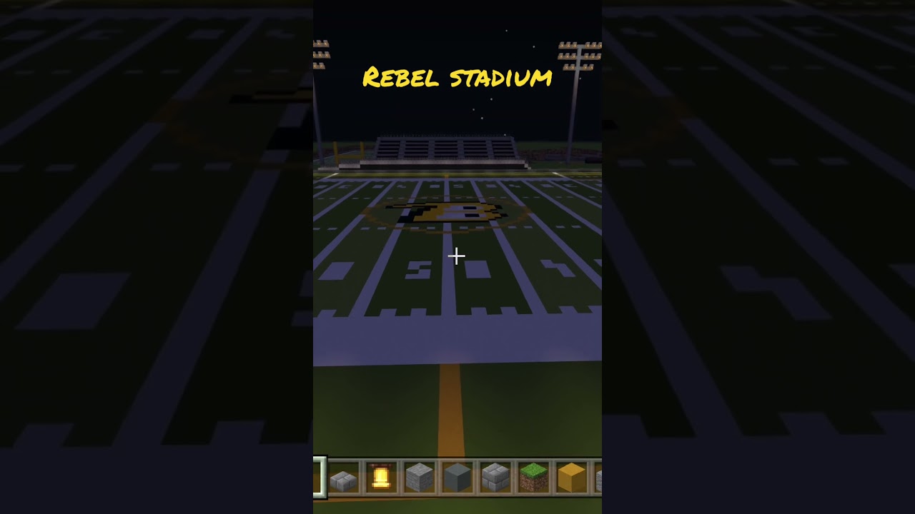 Rebel stadium in Minecraft 