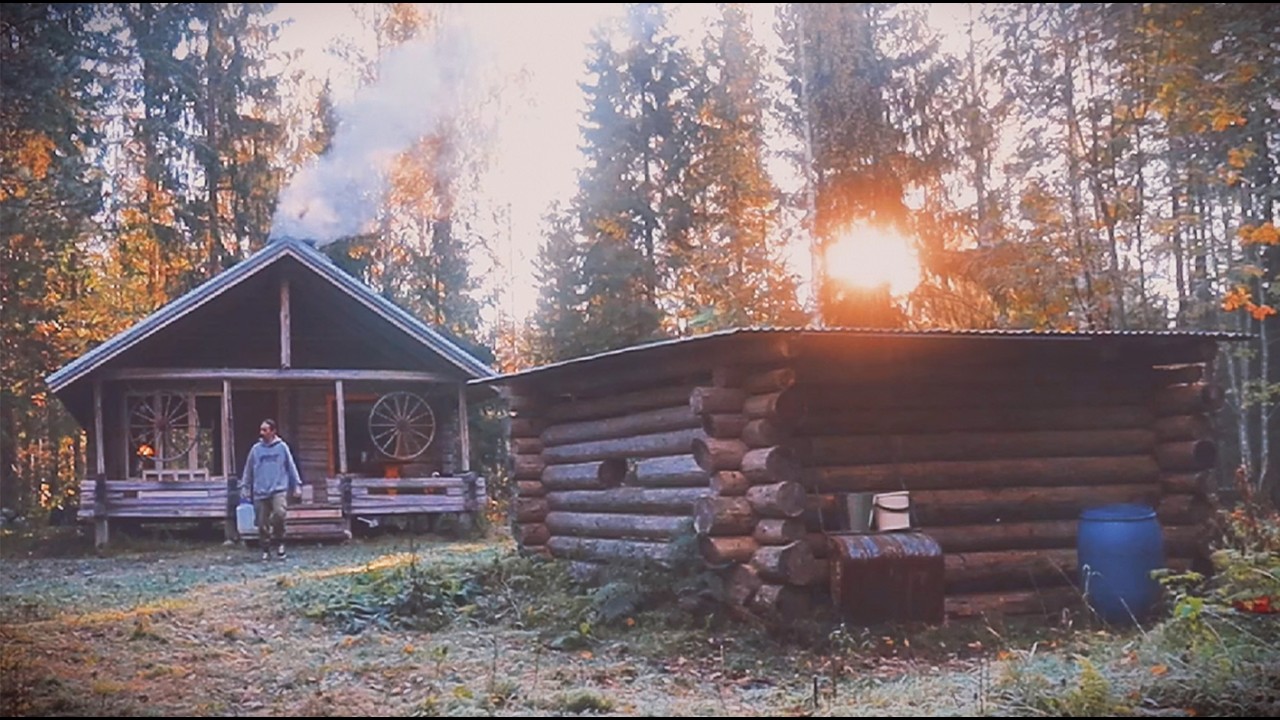 Off-Grid Life Nearly Took Me - I Fell Into the Lake in Freezing Water  EP28