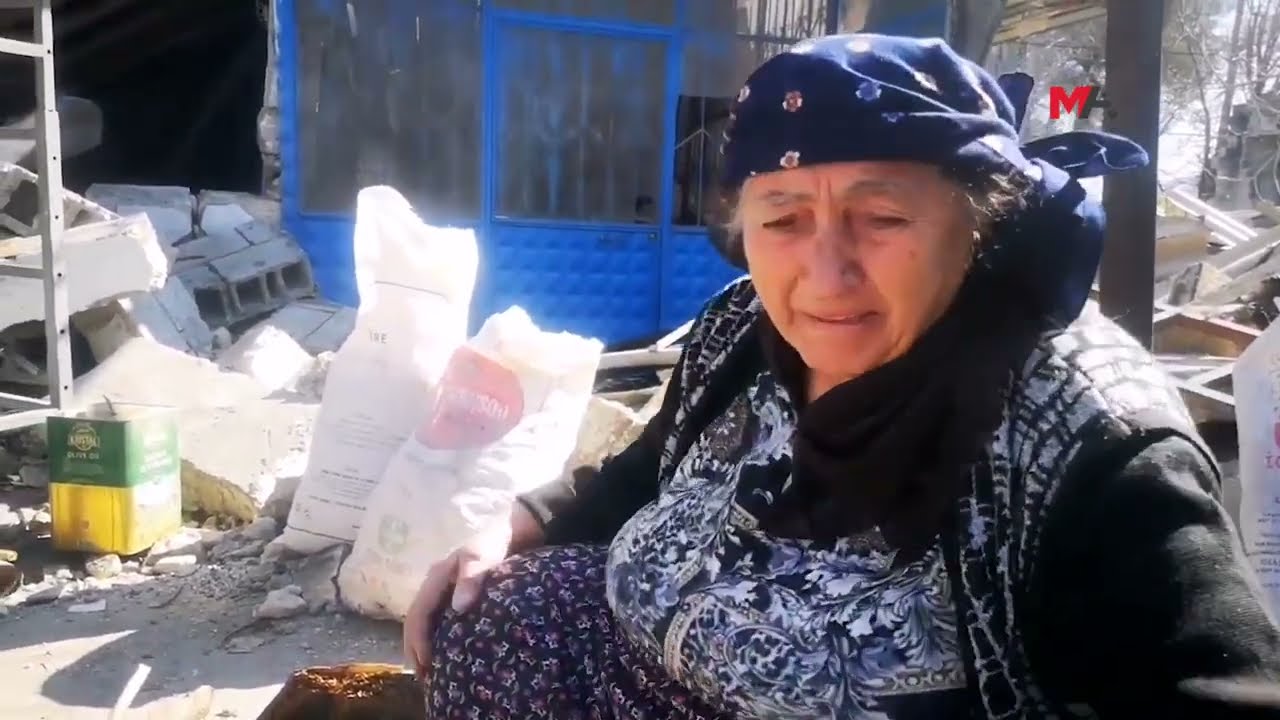 YERLE BİR OLMUŞ 300 HANELİ K&Ouml;Y: &Ouml;RDEKDERE #PAZARCIK #Erdhej #Deprem