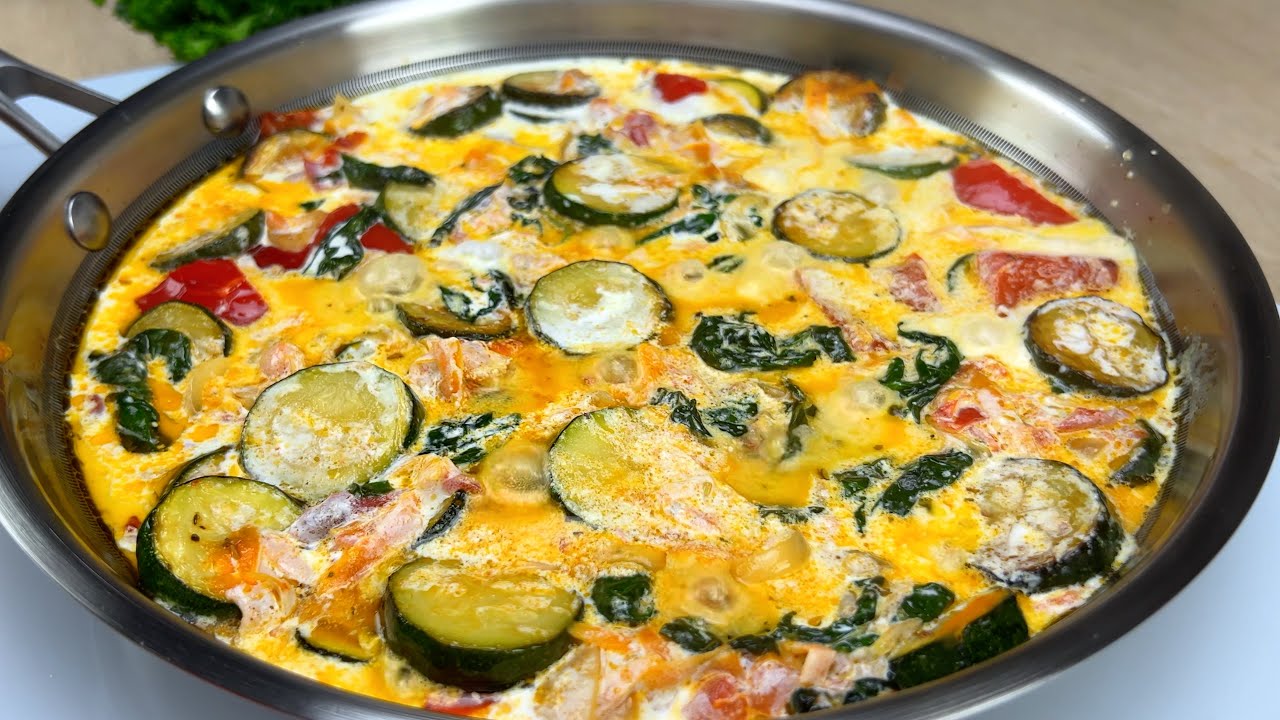 Очень вкусные кабачки по-венгерски❗️Oчень легко готовить! Быстрый рецепт! # 275